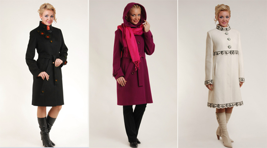 кашемировое пальто женское « Модная