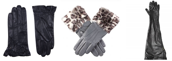 модные женские перчатки на зиму